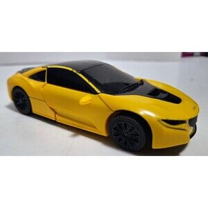 RASTAR TRANSFORMBLE CAR ONE KEY TRANSFORMATION W LIGHTS TESTED WORKS 1/32 SCALE